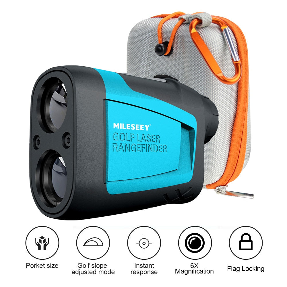 Mileseey PF210 600M Yd Golf Laser Rangefinder Mini Golf Rangefinder Sport Laser Measure Distance Meter Golf Rangefinder for Hunt