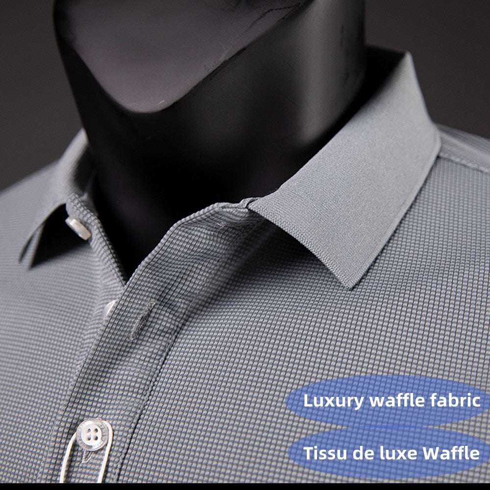 Men's Golf Shirt Luxury Functional Polo Shirt Quick-drying Perspiration Breathable Lapel Short-sleeved T-shirt for Man Summer