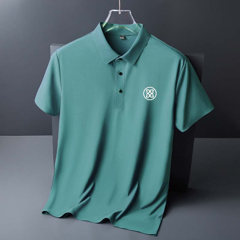 Men's casual golf jersey, fast dry polo, summer breathable sports T-shirt, fashionable golf apparel, 2022