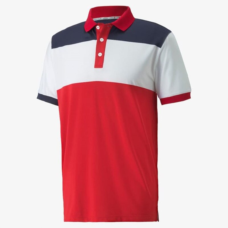 Huk polo shirt racing suit golf shirt men's summer short-sleeved top quick-drying breathable T-shirt Mtb jersey