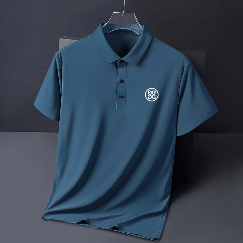 Men's casual golf jersey, fast dry polo, summer breathable sports T-shirt, fashionable golf apparel, 2022