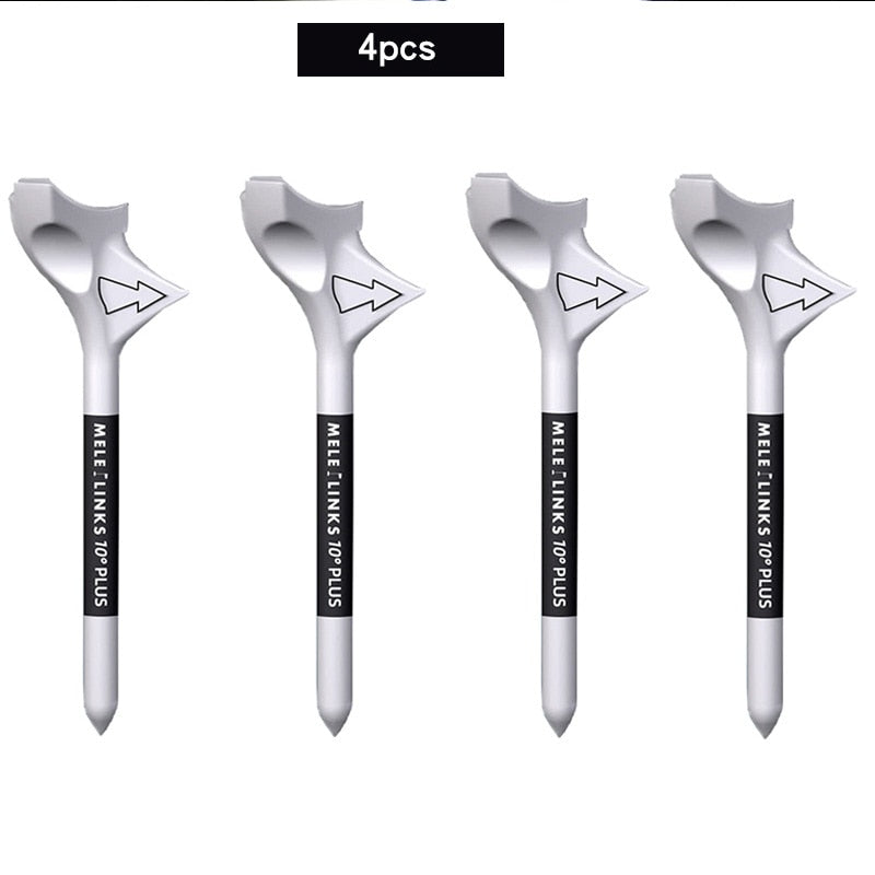 Golf Tees Rhombic 10 Degree Diagonal Insert Increases the Distance Speed Golf Ball Holder Zero Drag Outdoor Golf Accessories