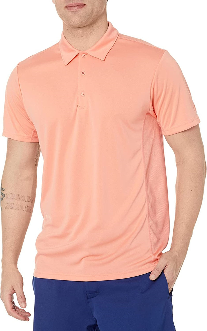 Huk polo shirt racing suit golf shirt men's summer short-sleeved top quick-drying breathable T-shirt Mtb jersey