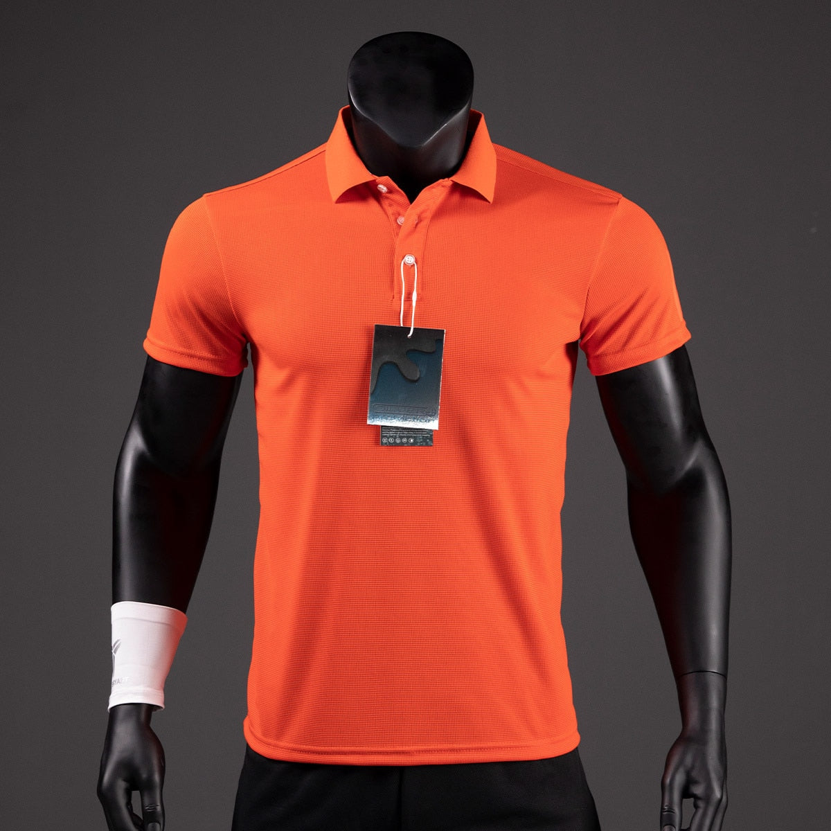 Men's Golf Shirt Luxury Functional Polo Shirt Quick-drying Perspiration Breathable Lapel Short-sleeved T-shirt for Man Summer