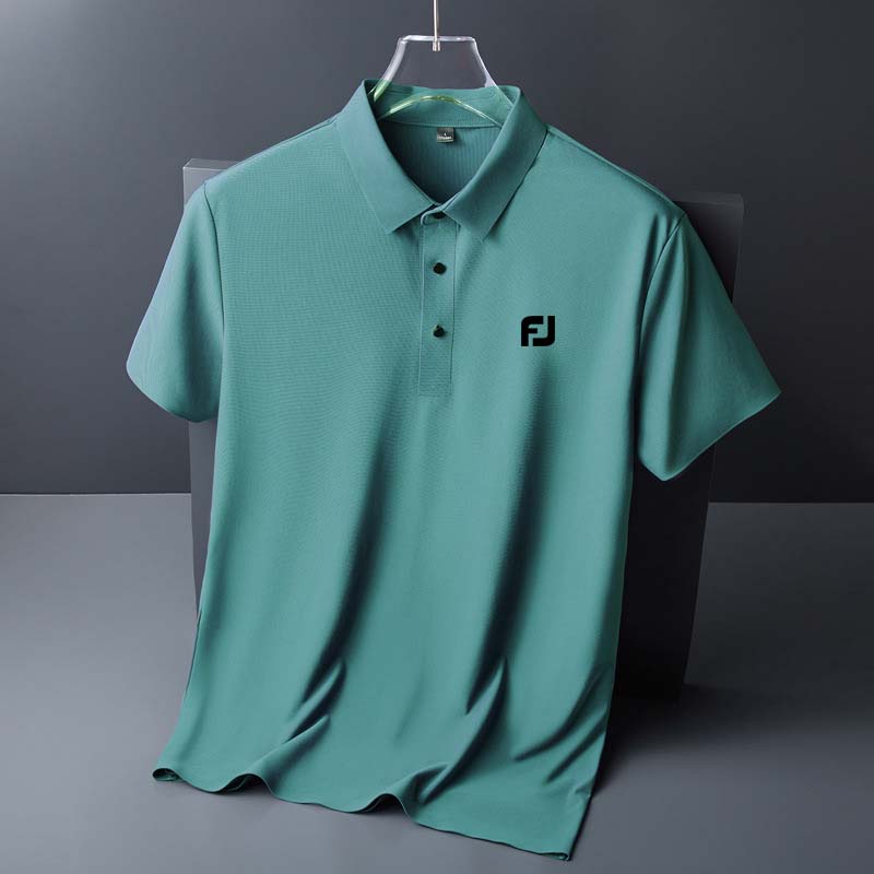 Men's casual golf jersey, fast dry polo, summer breathable sports T-shirt, fashionable golf apparel, 2022