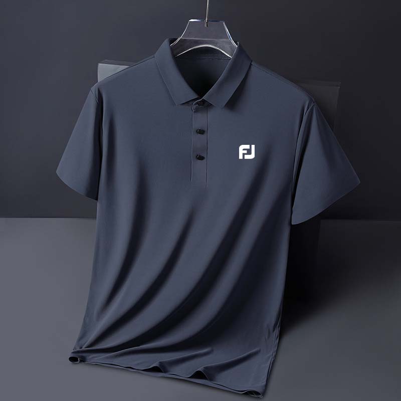 Men's casual golf jersey, fast dry polo, summer breathable sports T-shirt, fashionable golf apparel, 2022