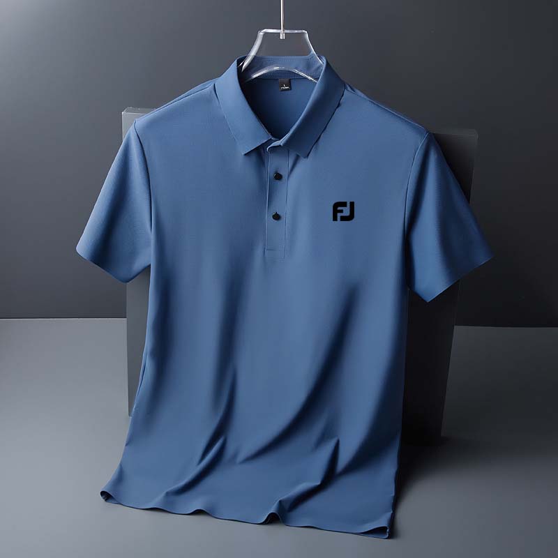 Men's casual golf jersey, fast dry polo, summer breathable sports T-shirt, fashionable golf apparel, 2022