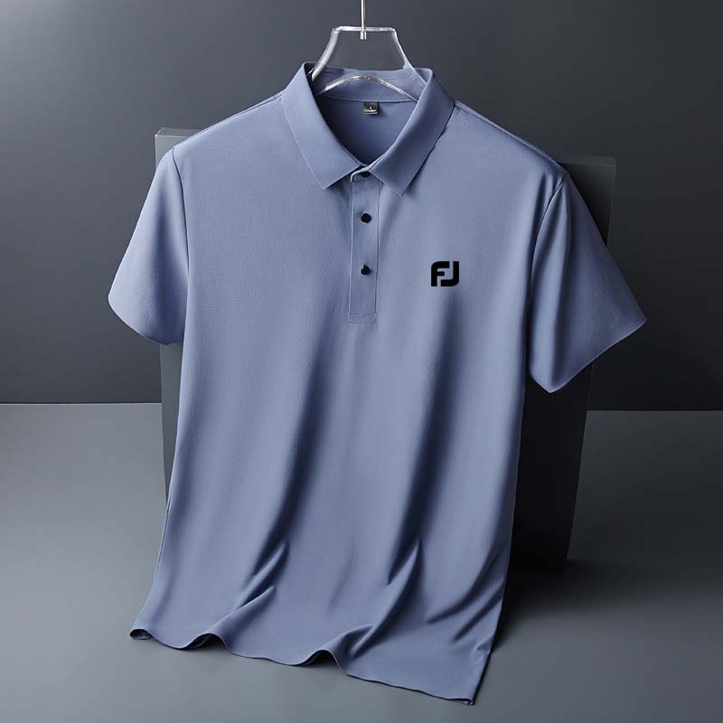 Men's casual golf jersey, fast dry polo, summer breathable sports T-shirt, fashionable golf apparel, 2022