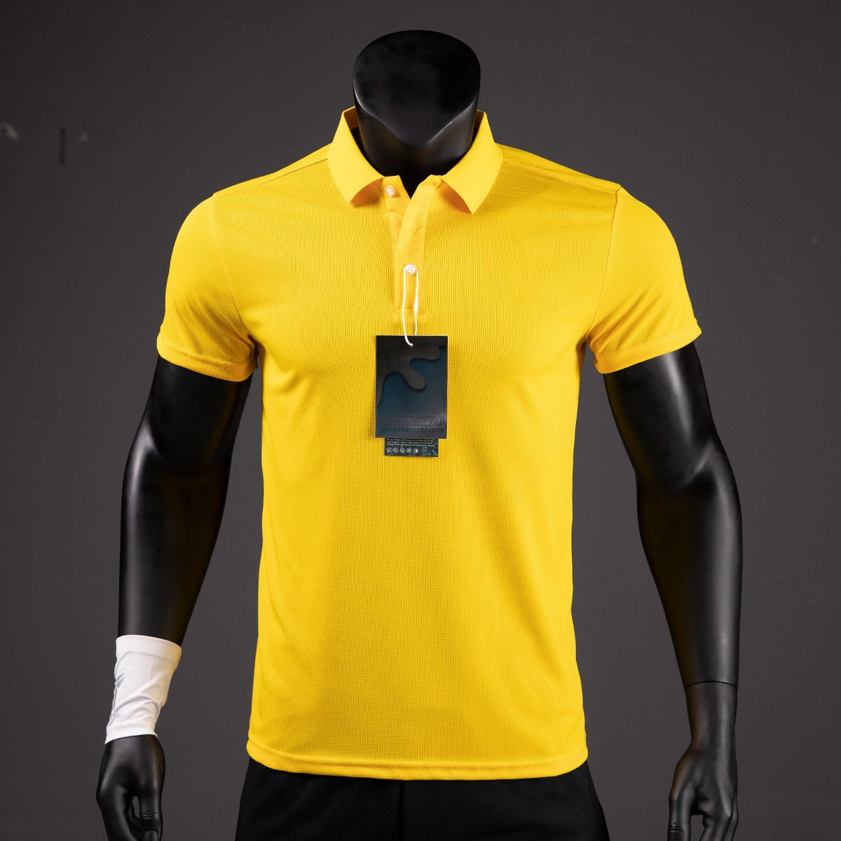 Men's Golf Shirt Luxury Functional Polo Shirt Quick-drying Perspiration Breathable Lapel Short-sleeved T-shirt for Man Summer