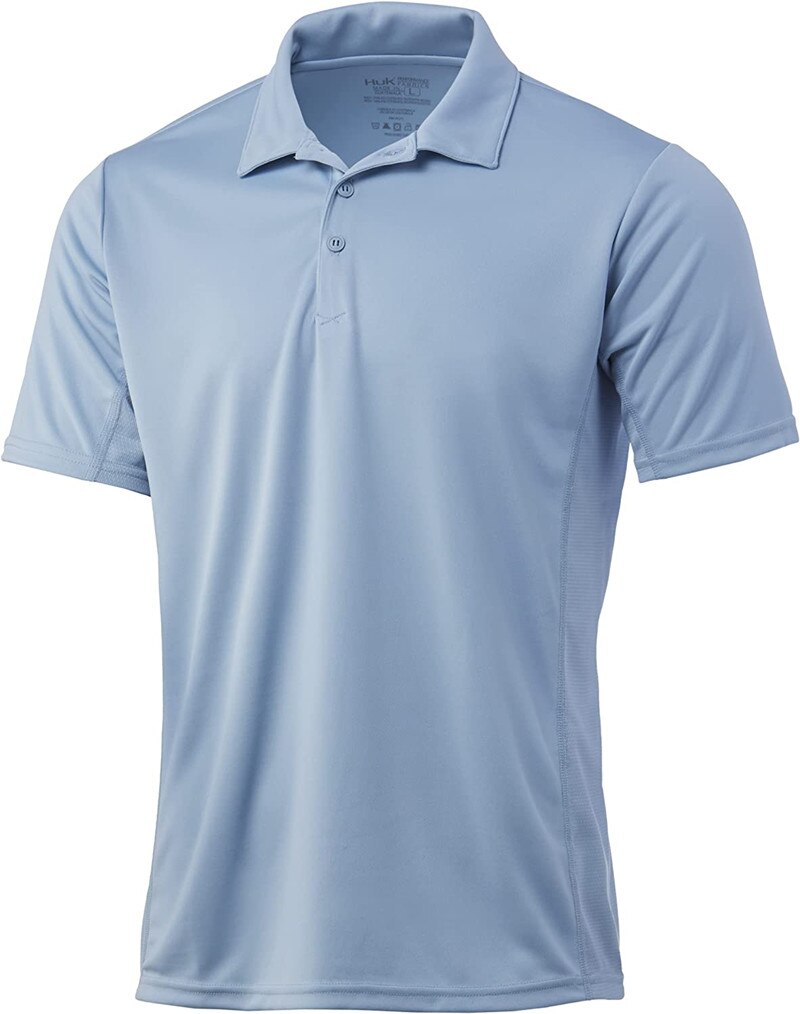 Huk polo shirt racing suit golf shirt men's summer short-sleeved top quick-drying breathable T-shirt Mtb jersey