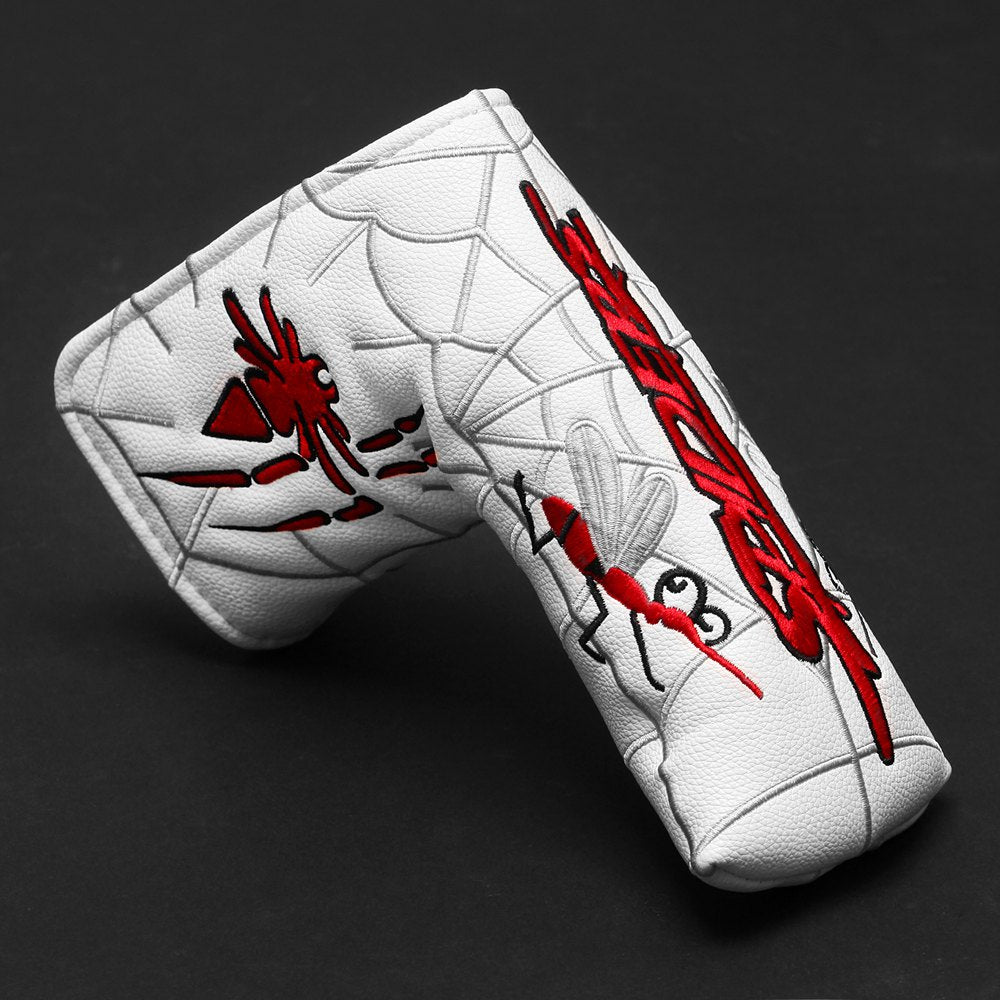 Spider Golf Club Head Covers for Driver Cover Fairway Cover Hybrid Cover Blade Putter Covers PU Leather Headcover