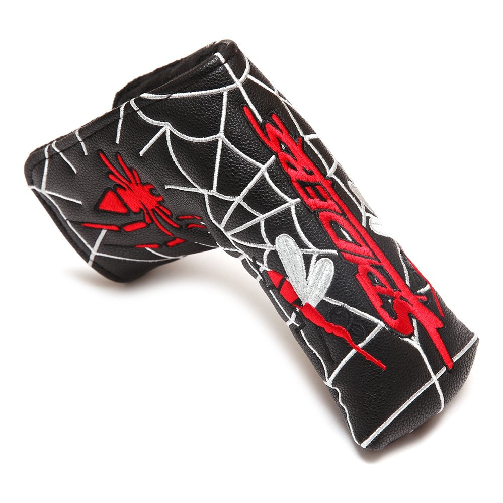 Spider Golf Club Head Covers for Driver Cover Fairway Cover Hybrid Cover Blade Putter Covers PU Leather Headcover