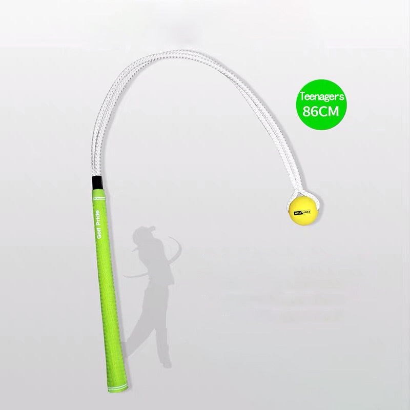 Golf Swing Rope Strength Trainer Beginner Training Accessories Warm-up Exercise Assist