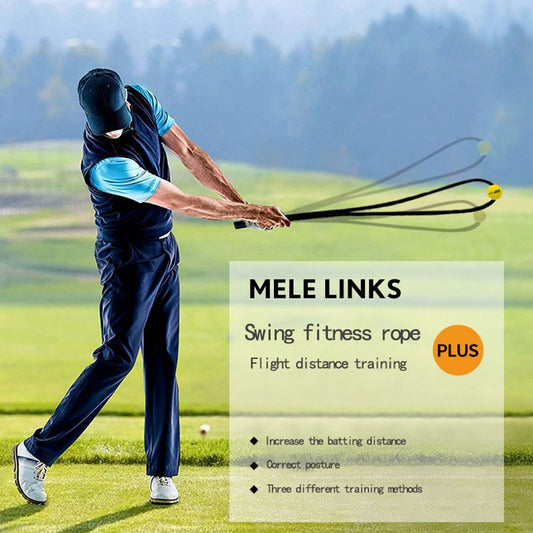 Golf Swing Fitness Rope Flight Distance Training PLUS Swing Exerciser Golf Trainer