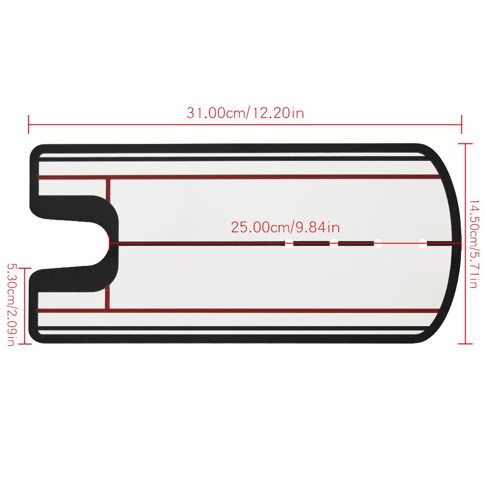 Golf Putting Mirror Alignment Training Aid