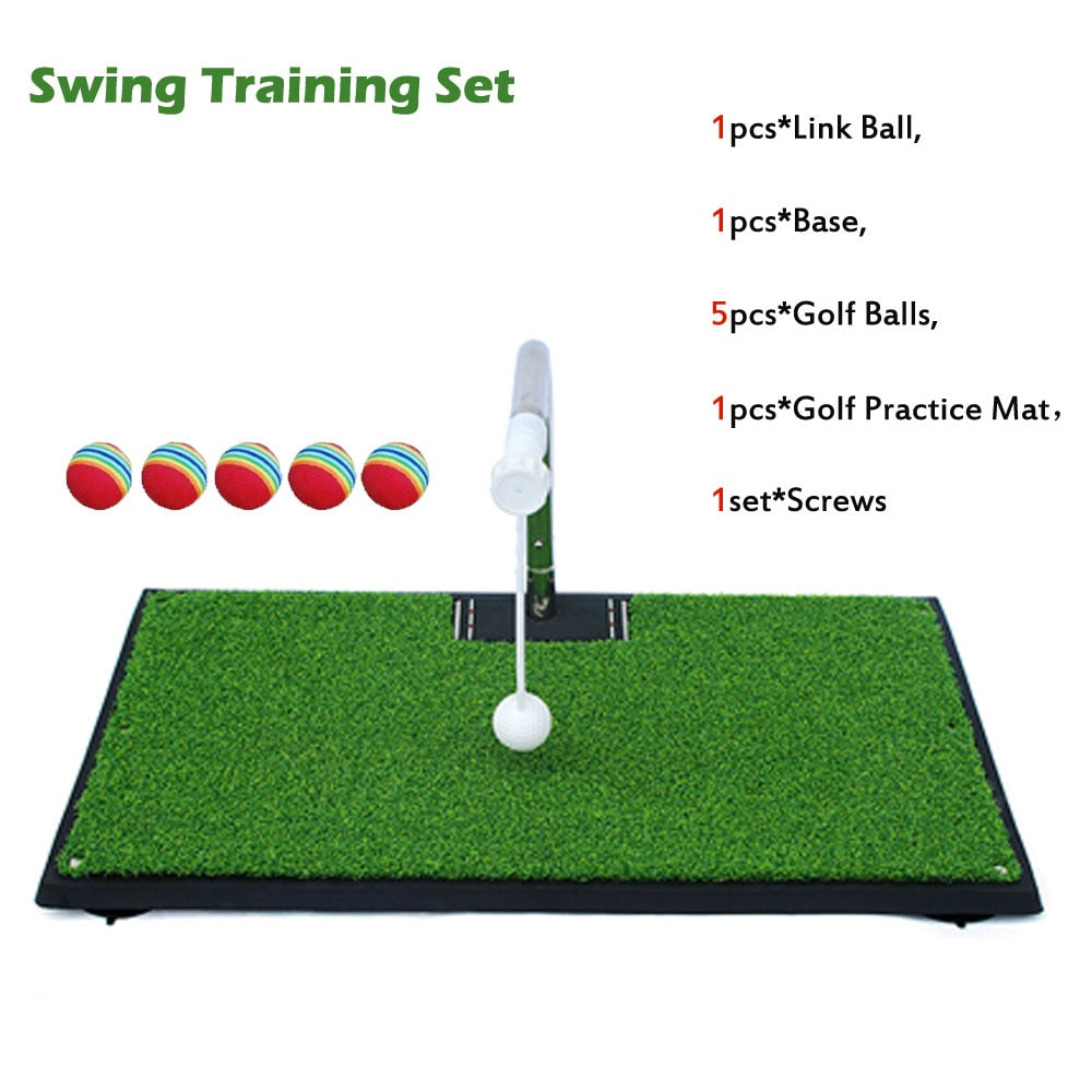 Golf Swing Putting Rod Practice Tools Swing Training Device  Golf Training Aids golf Putting mat Golf Ball With Stick