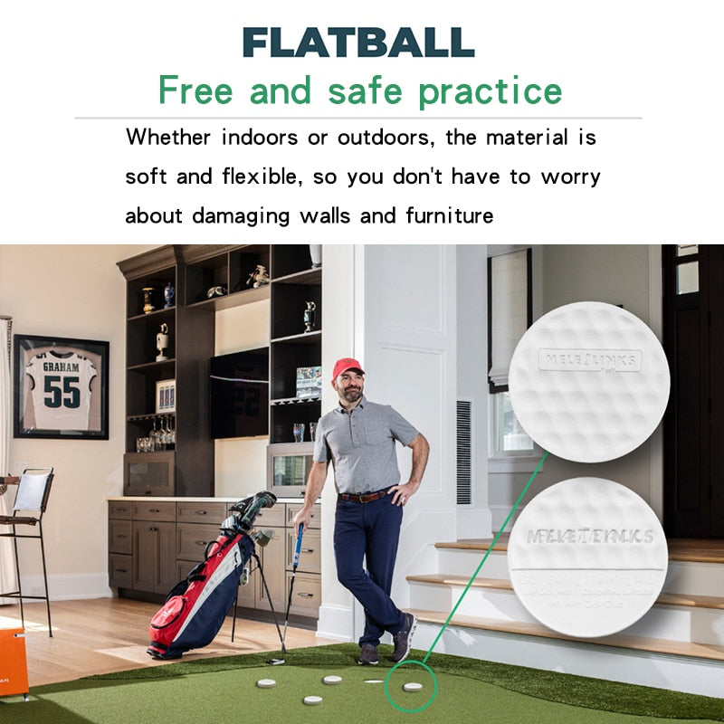 Flat Ball Practice For Swing Training Aids