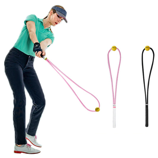 Golf Swing Practice Rope Beginner Postural Correction Golf Swing Trainer Fitness Exercise Warm-up Golf Training Aids Accessories