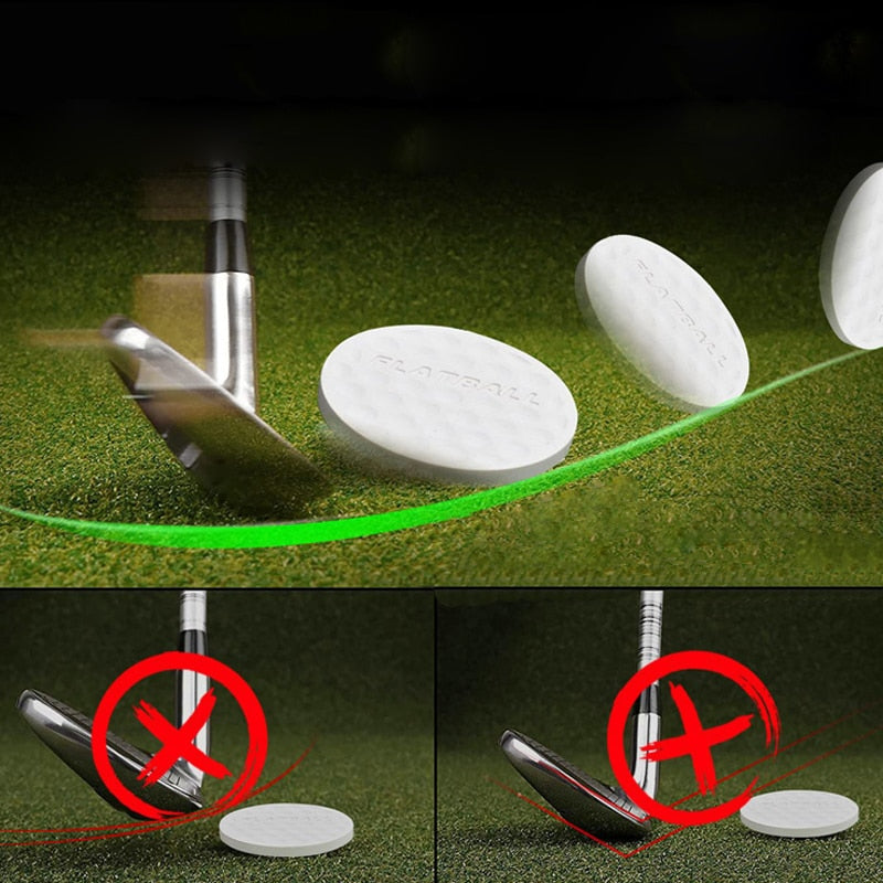 Flat Ball Practice For Swing Training Aids